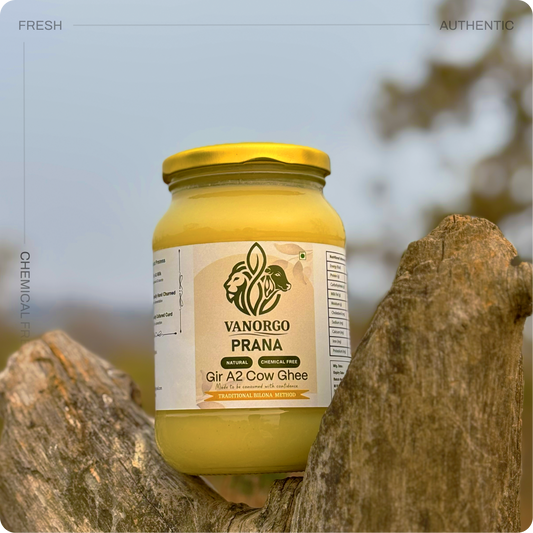 Vanorgo Prana A2 Gir Cow Ghee – 500 ml